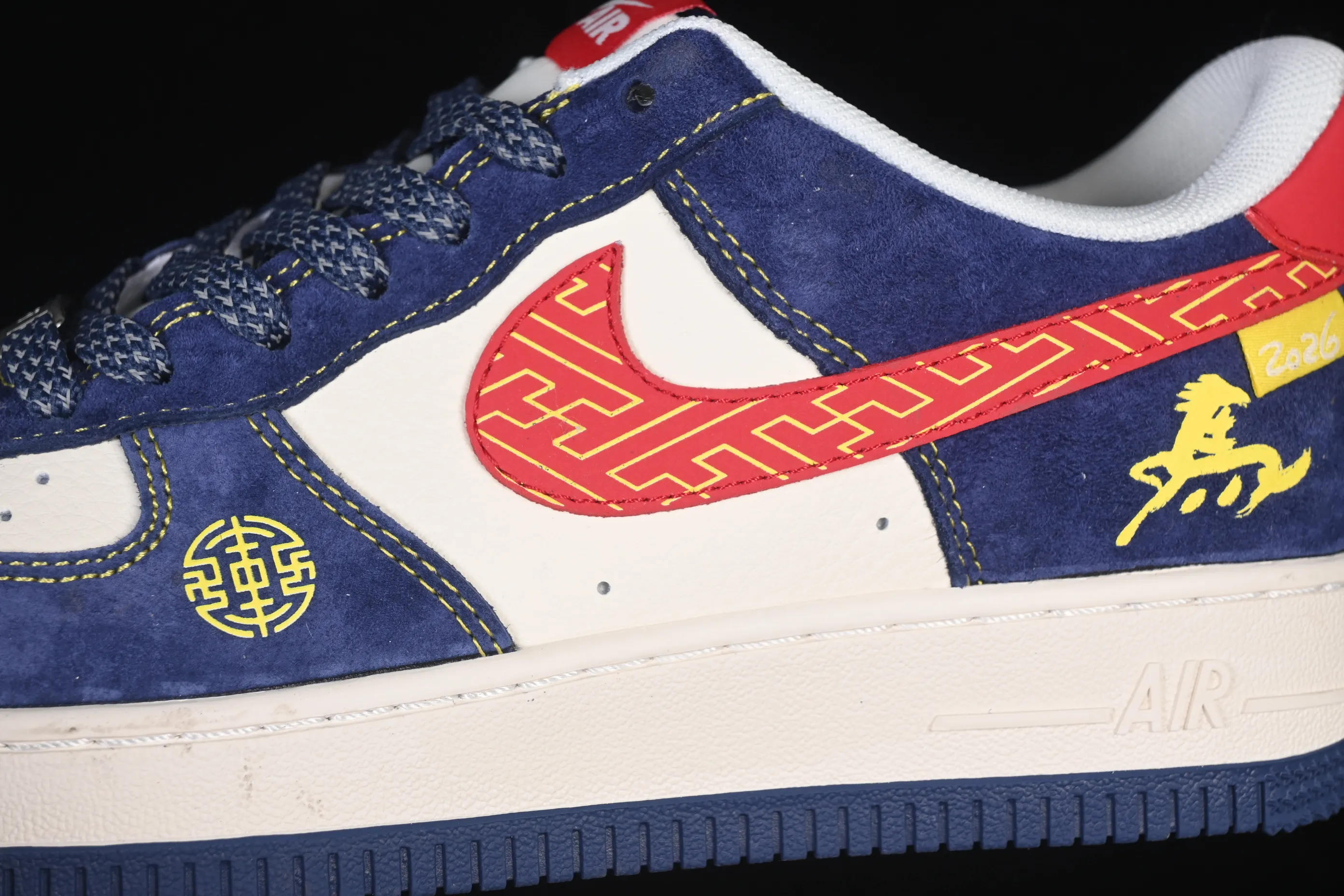 All categories Nk Air Force 1 Air Force series Nk Air Force 1 Low Air Force low-top Nike Air Force 1'07 Low Year of the Horse limited edition Air Force 1 low-top casual sneakers QW5288-136